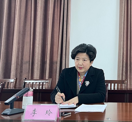 李玲来市社会主义学院调研指导工作