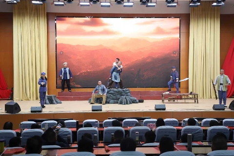 市委党校举办弘扬大别山精神红色音乐党课